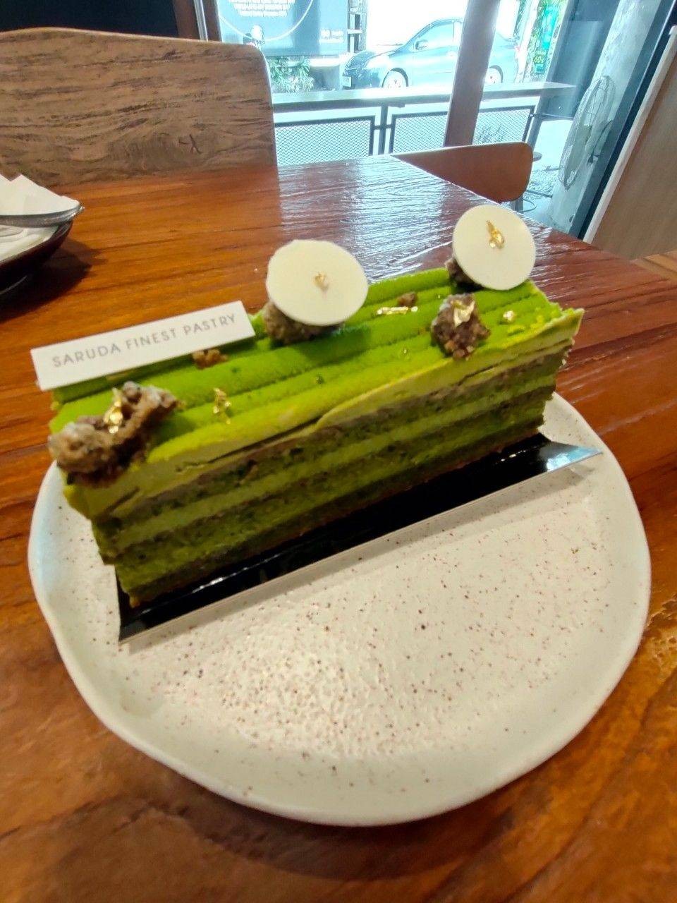 Arashiyama: เค้กชาเขียวรสเข้มข้น หอมกลิ่นชาญี่ปุ่น BY Saruda Pastry